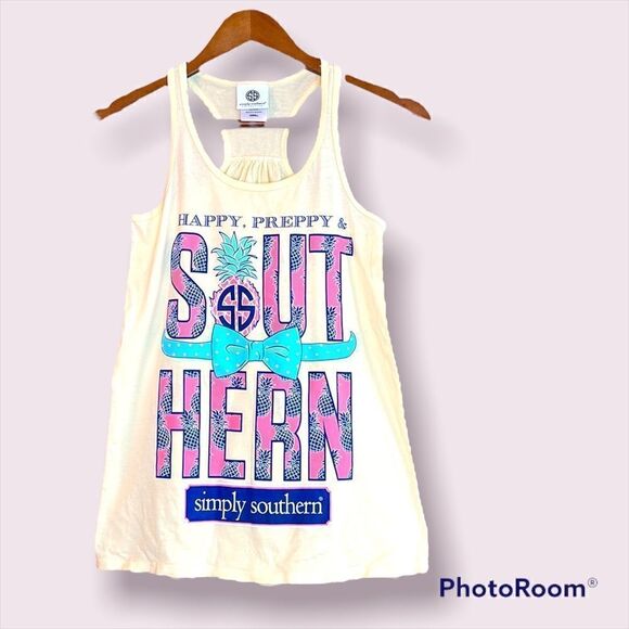 SIMPLY SOUTHERN Graphic Tank Top - Picture 1 of 9